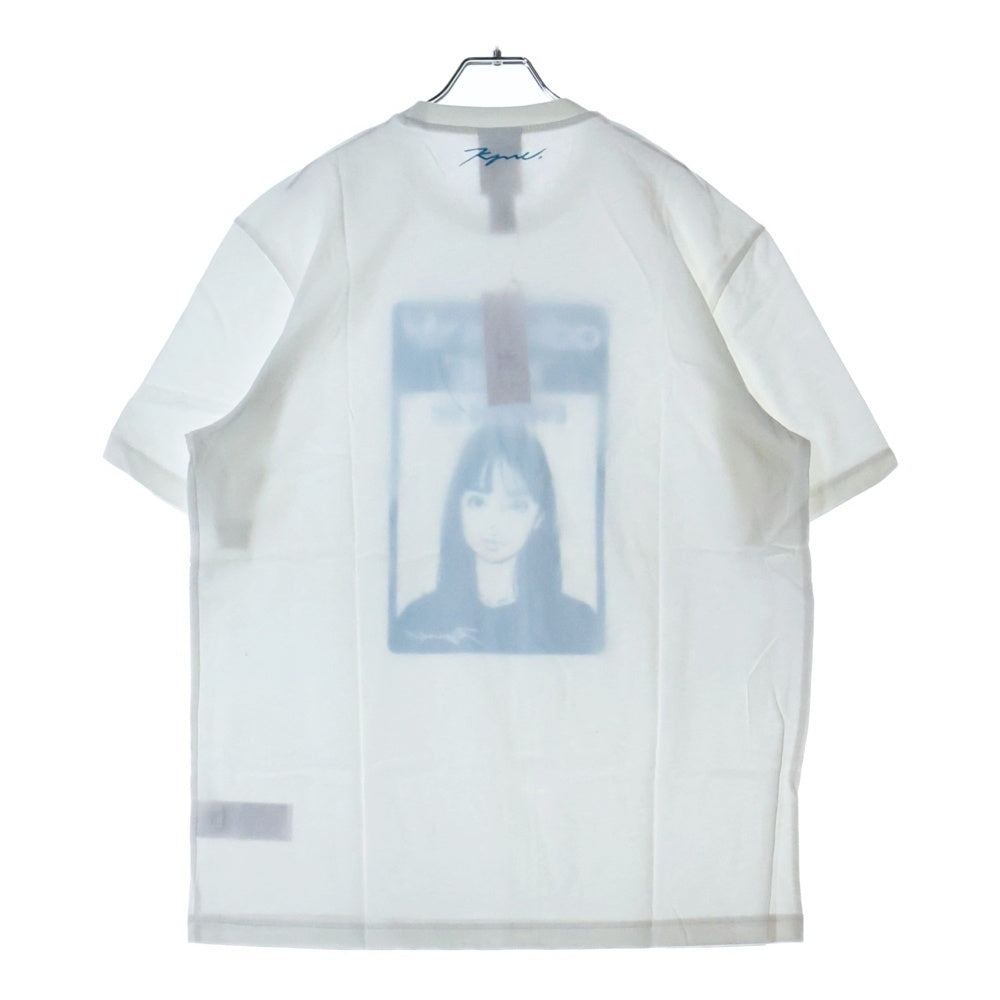 adidas(アディダス) ×KYNE STAN SMITH KYNE GRAPHIC TEE キネ スタン スミス グラフィック クルーネック カットソー 半袖Tシャツ ホワイト HA9996
