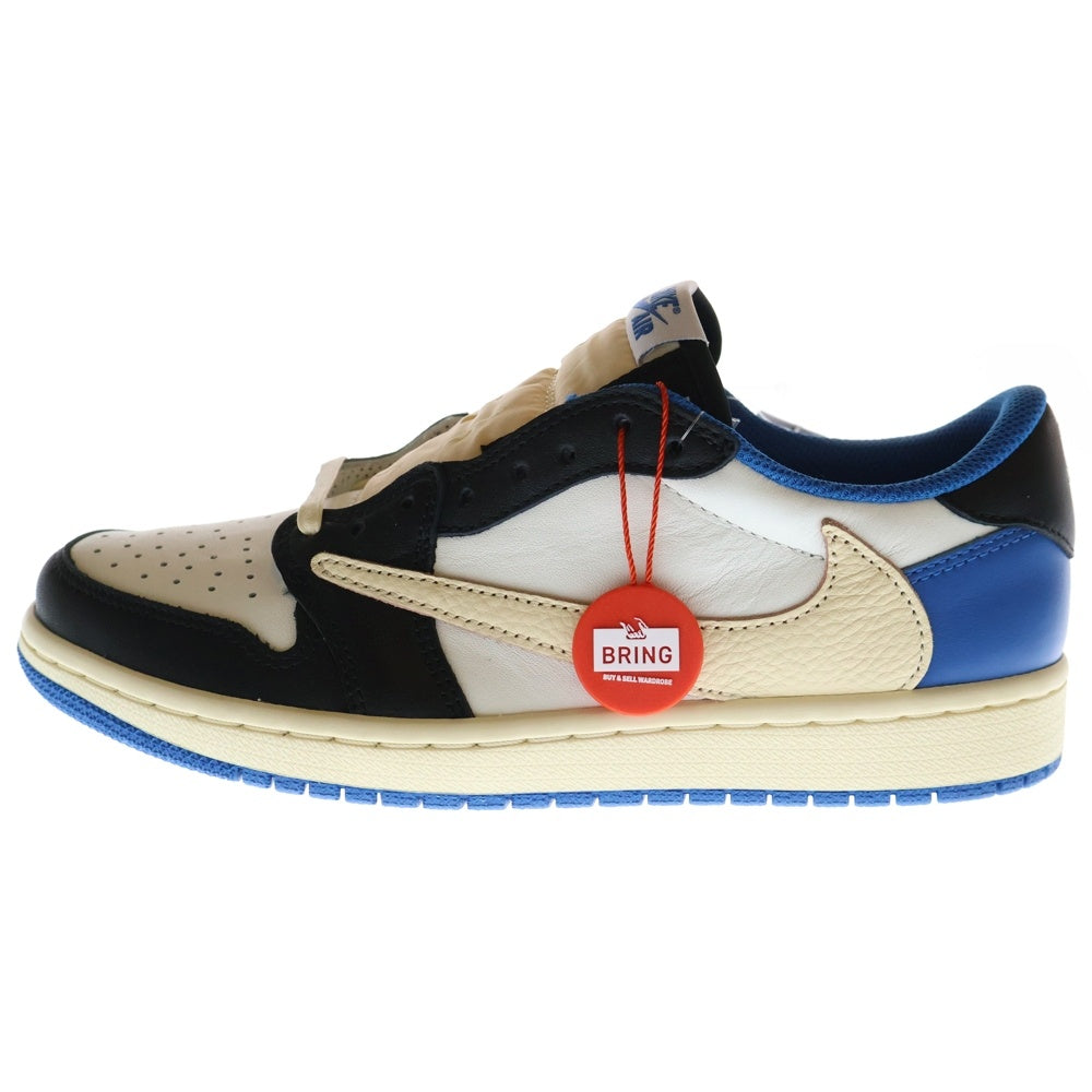 NIKE(ナイキ) ×TRAVIS SCOTT FRAGMENT DESIGN AIR JORDAN 1 LOW OG SP トラヴィススコット フラグメント エアジョーダン1 ローカットスニーカー US7/25cm DM7866-140