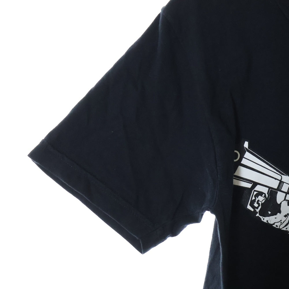 CHROME HEARTS(クロムハーツ) OLD FOTI S/S TEE オールド フォティ ロゴプリント クルーネック半袖Tシャツ カットソー ブラック