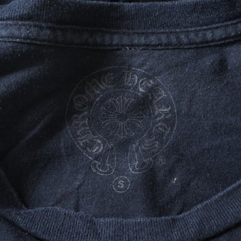 CHROME HEARTS(クロムハーツ) OLD FOTI S/S TEE オールド フォティ ロゴプリント クルーネック半袖Tシャツ カットソー ブラック