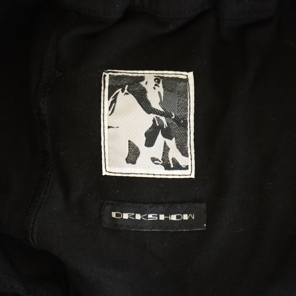 DRKSHDW(ダークシャドウ) 21SS DRAWSTRING PODS SHORTS サルエルハーフパンツ ショートパンツ ブラック DU21S2380-RN