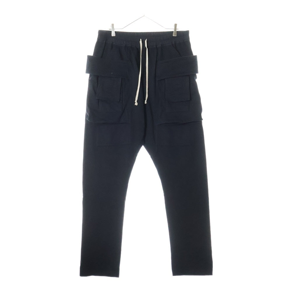 DRKSHDW(ダークシャドウ) 24SS CREATCH CARGO DRAWSTRING クリーチカーゴ ドローストリングパンツ ブラック DU01D1376-RIG