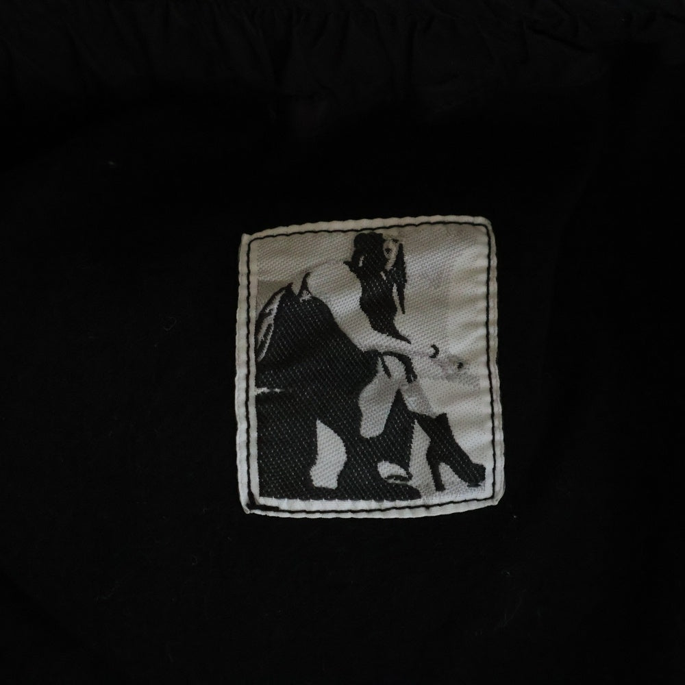 DRKSHDW(ダークシャドウ) 24SS CREATCH CARGO DRAWSTRING クリーチカーゴ ドローストリングパンツ ブラック DU01D1376-RIG