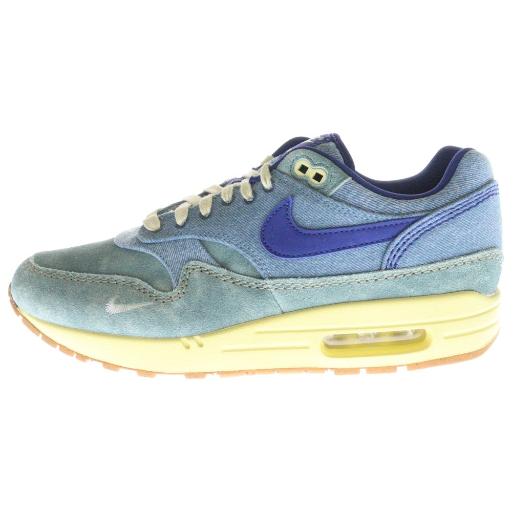 NIKE(ナイキ) AIR MAX 1 PREMIUM DIRTY DENIM エアマックス1 プレミアム ダーティーデニム ローカットスニーカー インディゴ US9.5/27.5cm DV3050-300