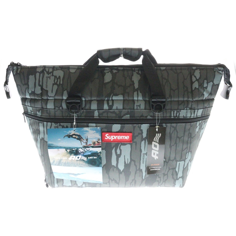 SUPREME(シュプリーム) 24SS Ao 24-Pack Cooler Bag カモ柄 ボックスロゴ クーラーバッグ マルチカラー