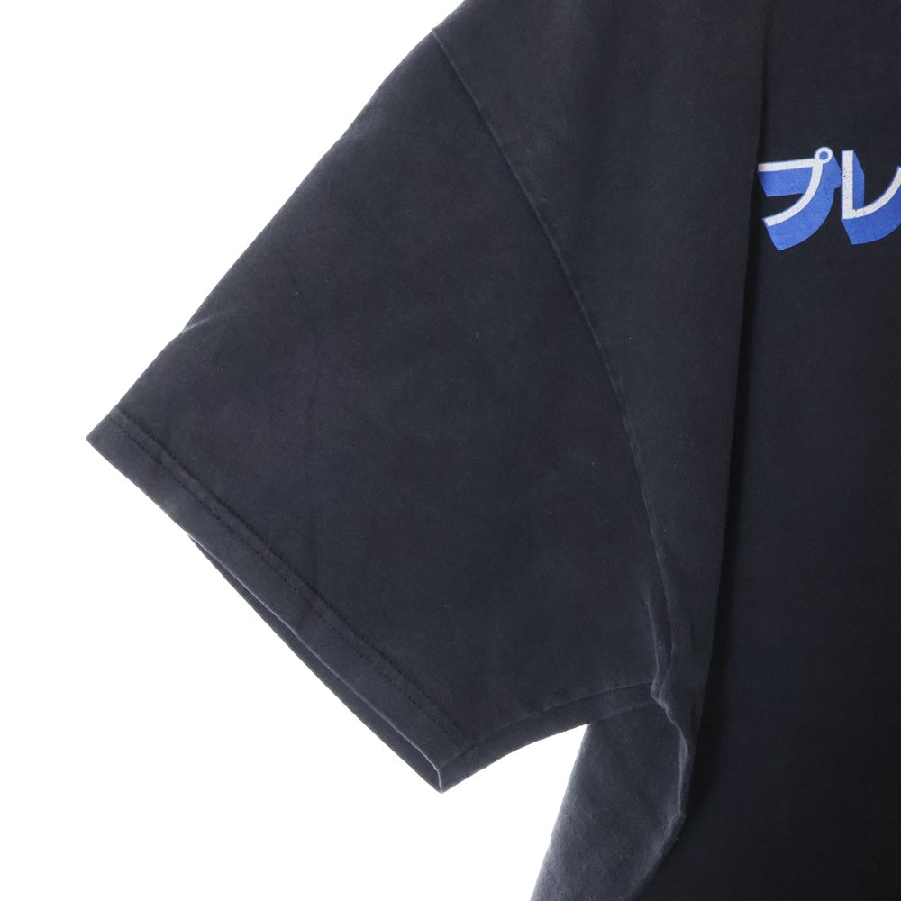 VINTAGE(ヴィンテージ) 00S VINTAGE PLAYSTATION ヴィンテージ プレイステーション カタカナロゴプリント 半袖Tシャツ カットソー ブラック