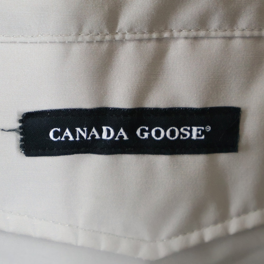 CANADA GOOSE(カナダグース) LANGFORD PARKA ラングフォードパーカー ファー フーデッドダウンジャケット ベージュ 2062MA