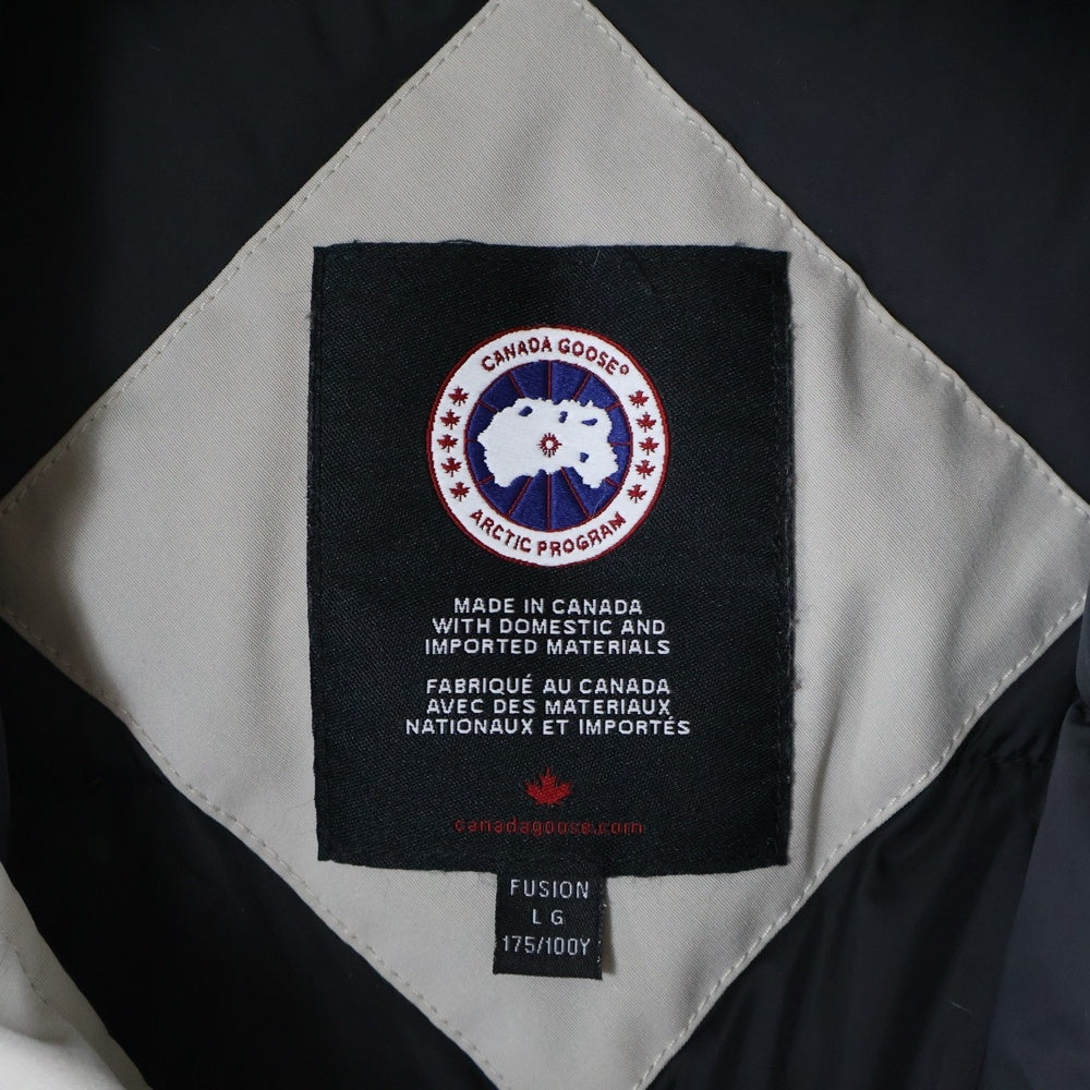 CANADA GOOSE(カナダグース) LANGFORD PARKA ラングフォードパーカー ファー フーデッドダウンジャケット ベージュ 2062MA