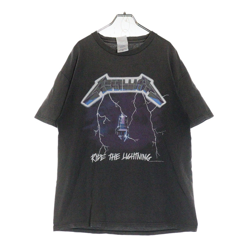VINTAGE(ヴィンテージ) 90S VINTAGE METALLICA RIDE THE LIGHTNING 1994 TEE ヴィンテージ メタリカ ライトザライトニング TENESEE RIVERタグ 両面プリント クルーネック 半袖Tシャツ