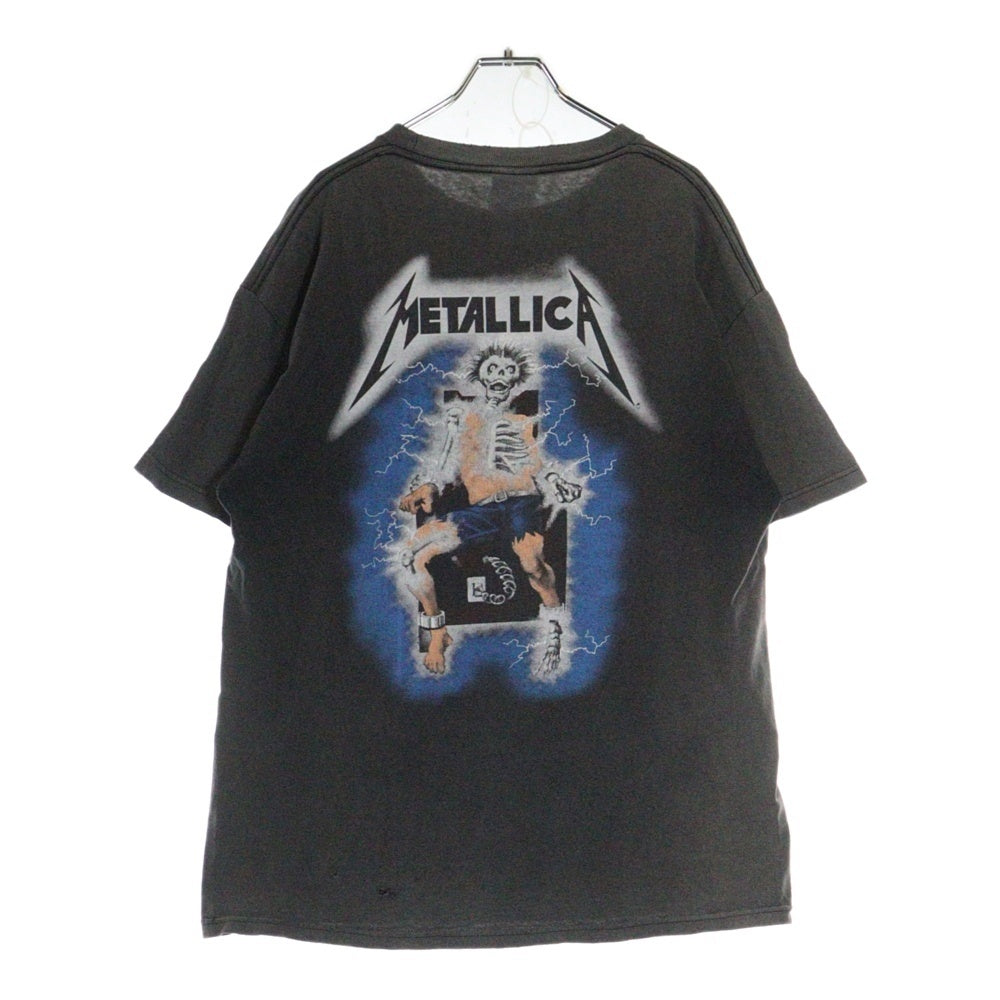 VINTAGE(ヴィンテージ) 90S VINTAGE METALLICA RIDE THE LIGHTNING 1994 TEE ヴィンテージ メタリカ ライトザライトニング TENESEE RIVERタグ 両面プリント クルーネック 半袖Tシャツ