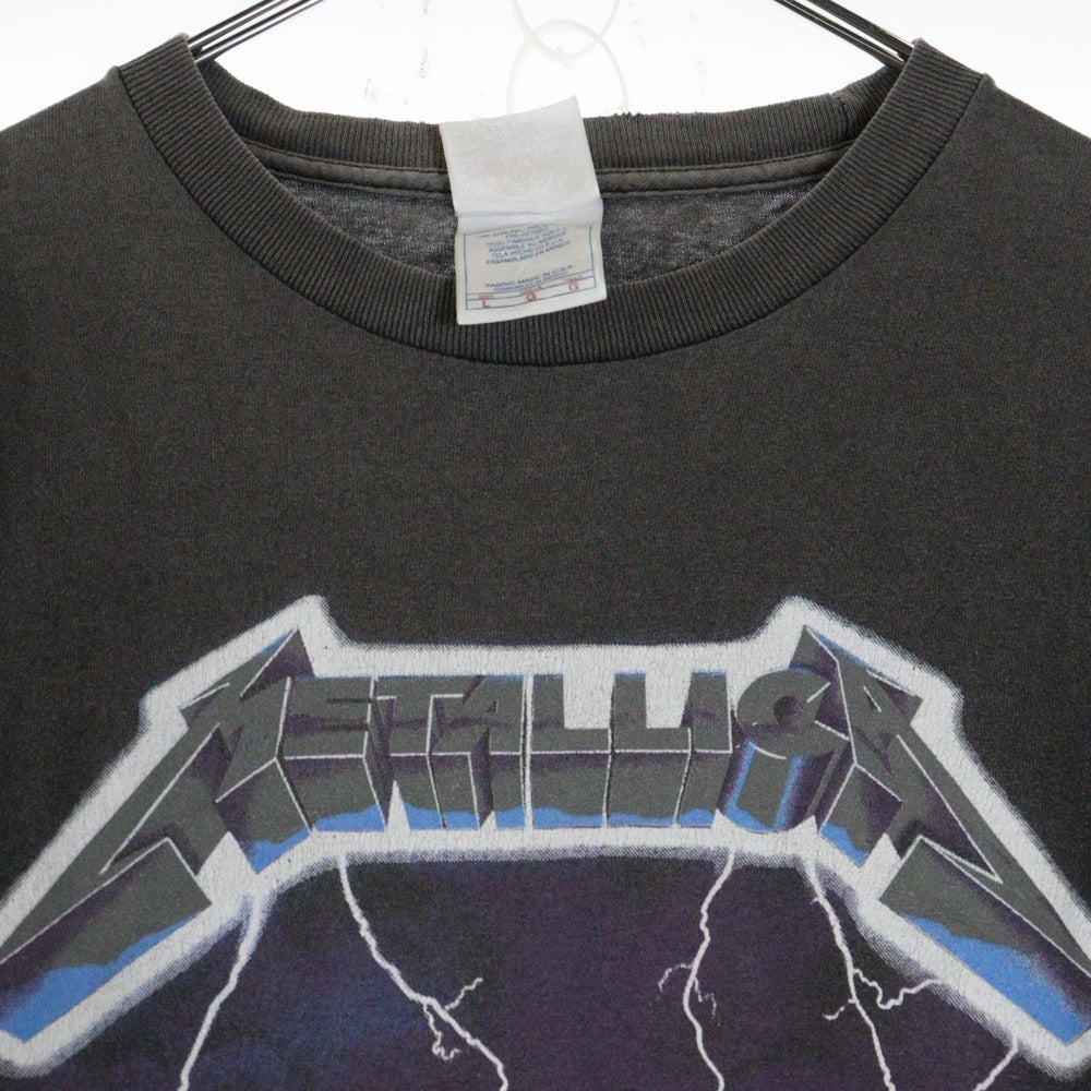 VINTAGE(ヴィンテージ) 90S VINTAGE METALLICA RIDE THE LIGHTNING 1994 TEE ヴィンテージ メタリカ ライトザライトニング TENESEE RIVERタグ 両面プリント クルーネック 半袖Tシャツ