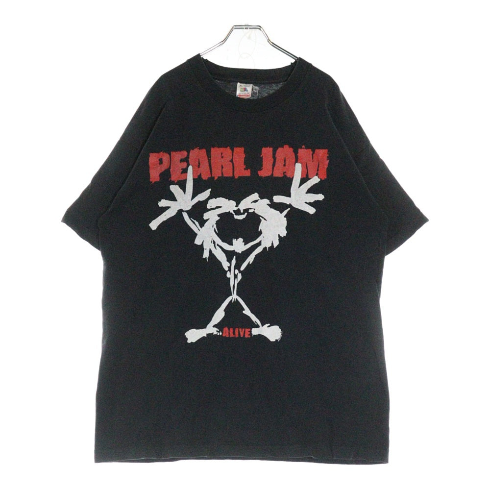 VINTAGE(ヴィンテージ) 90S VINTAGE PEARL JAM ALIVE TEE ヴィンテージ パールジャム アライブ 両面プリントTシャツ 半袖クルーネックカットソー ブラック