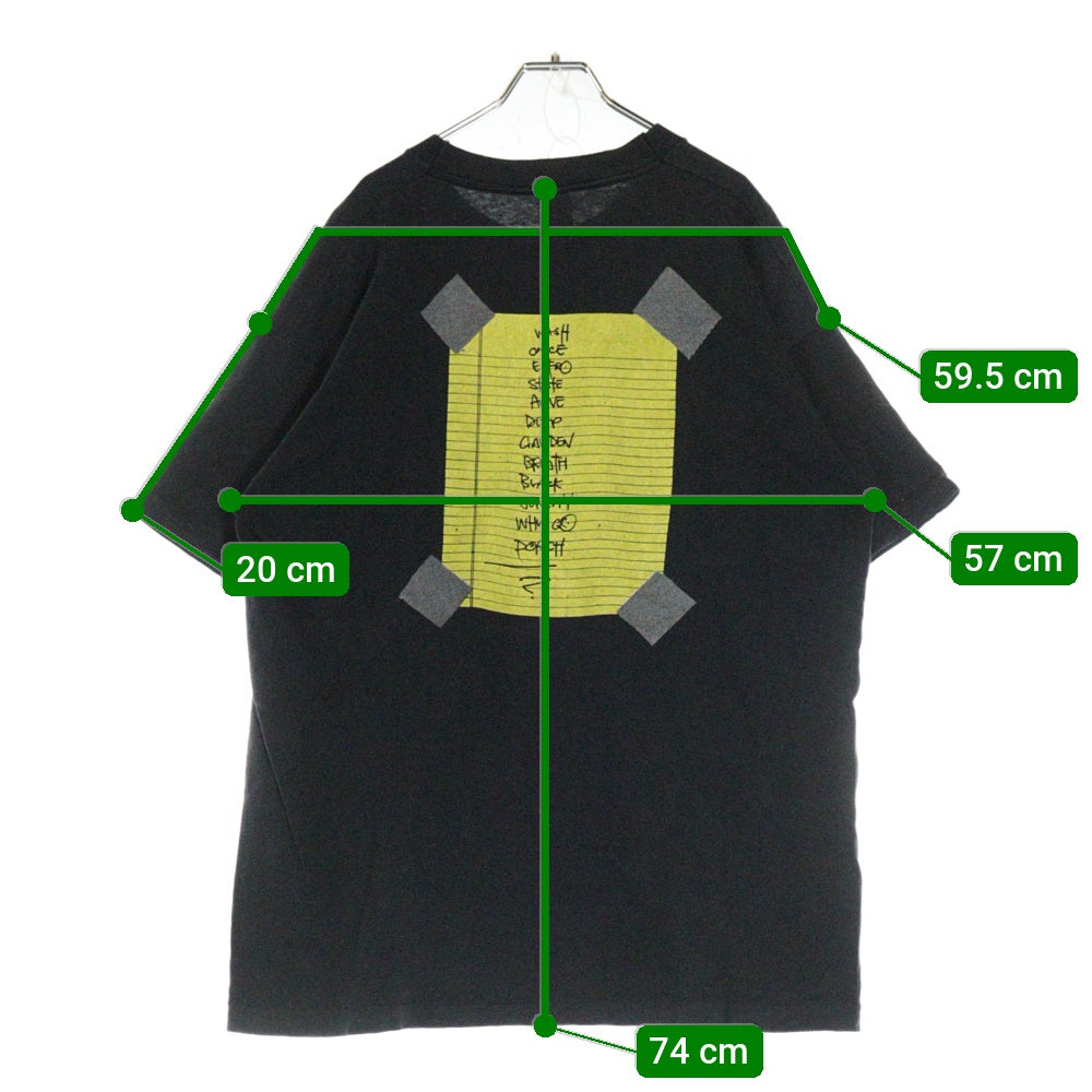 VINTAGE(ヴィンテージ) 90S VINTAGE PEARL JAM ALIVE TEE ヴィンテージ パールジャム アライブ 両面プリントTシャツ 半袖クルーネックカットソー ブラック