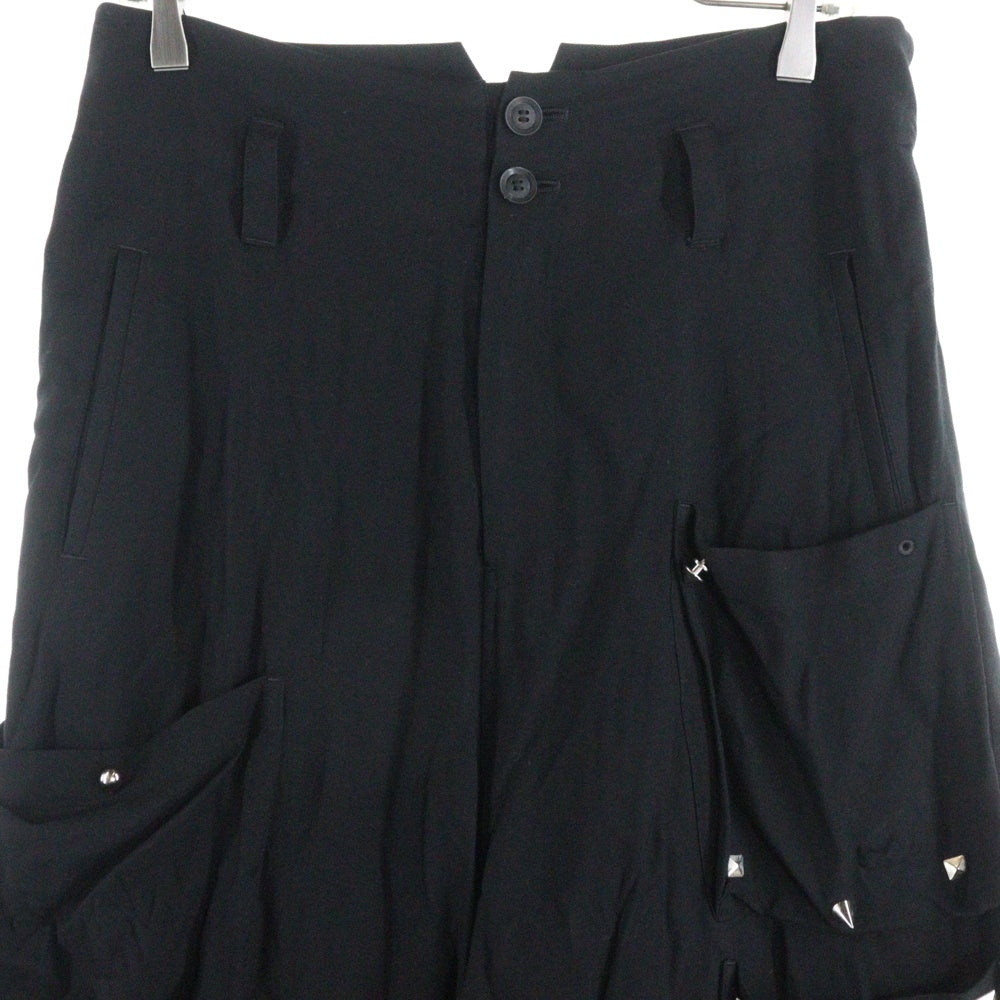 B Yohji Yamamoto(ビー ヨウジヤマモト) 17SS Studs Curly Skirt