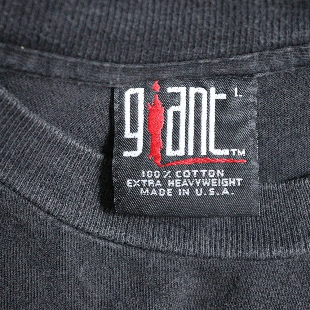 VINTAGE(ヴィンテージ) 90S VINTAGE METALLIFUKINCA ヴィンテージ メタリカ クルーネック半袖Tシャツ カットソー ブラック