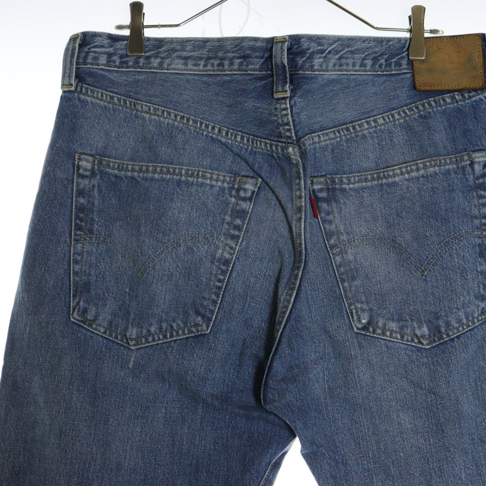 Levi's VINTAGE CLOTHING(リーバイス ビンテージ クロージング) 501XX 1947年復刻 大戦モデル BIG E 通常R 片面タブ レザーパッチ トルコ製 ボタンフライストレートデニムパンツ 47501-0184