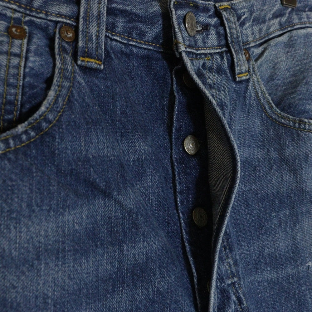 Levi's VINTAGE CLOTHING(リーバイス ビンテージ クロージング) 501XX 1947年復刻 大戦モデル BIG E 通常R 片面タブ レザーパッチ トルコ製 ボタンフライストレートデニムパンツ 47501-0184