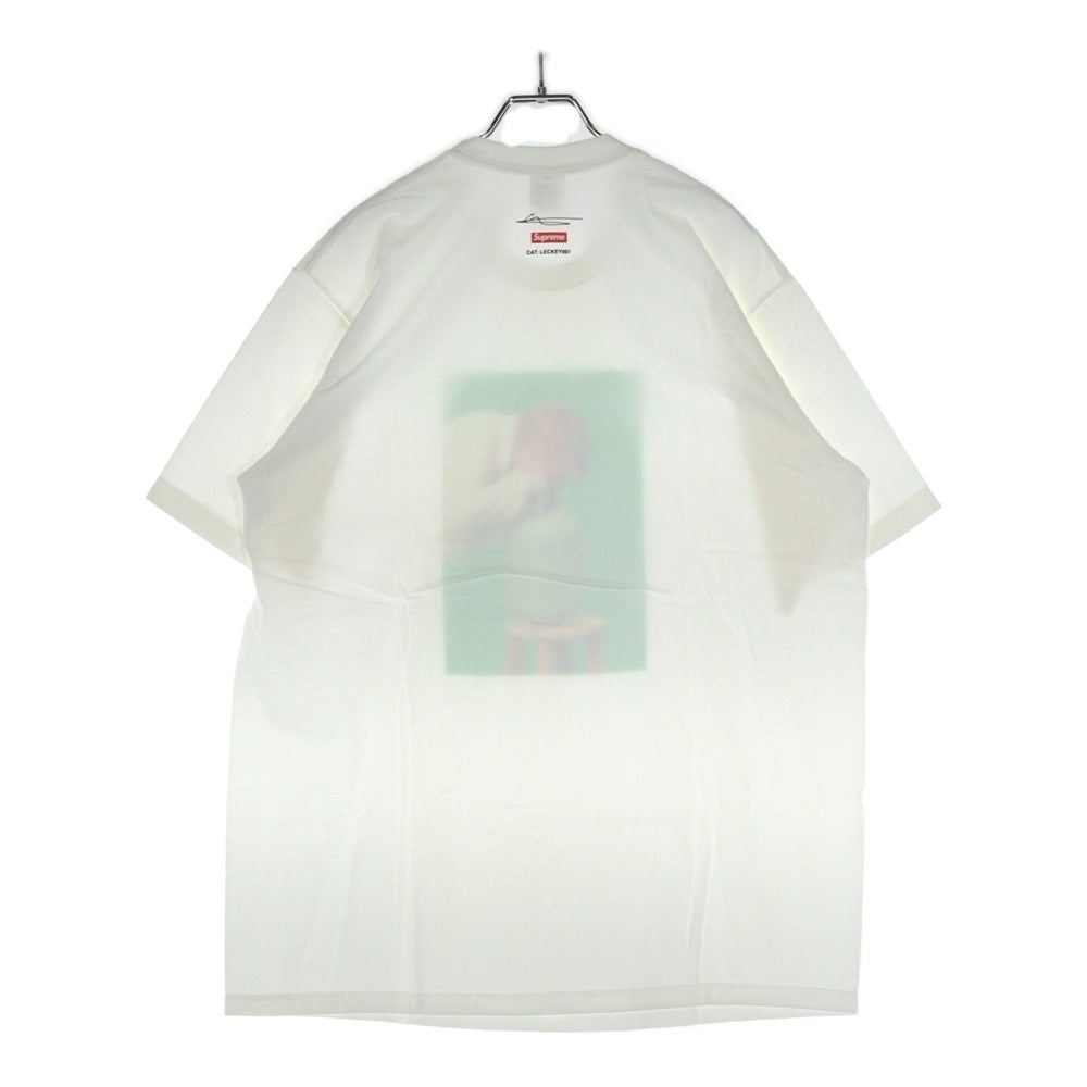 SUPREME(シュプリーム) 23AW ×Mark Leckey Green Screen Tee マークレッキー グリーンスクリーン フォトプリントTシャツ 半袖クルーネックカットソー ホワイト