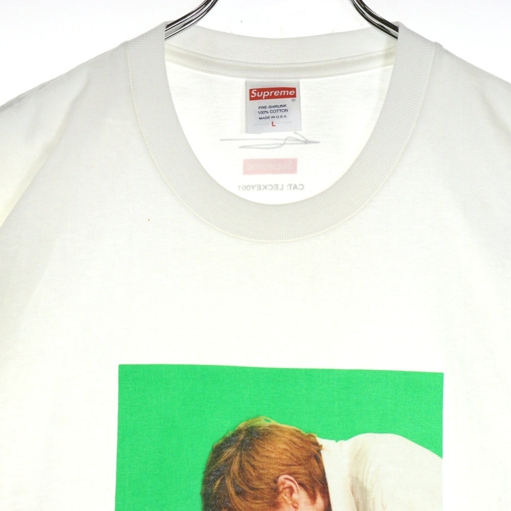 SUPREME(シュプリーム) 23AW ×Mark Leckey Green Screen Tee マークレッキー グリーンスクリーン フォトプリントTシャツ 半袖クルーネックカットソー ホワイト