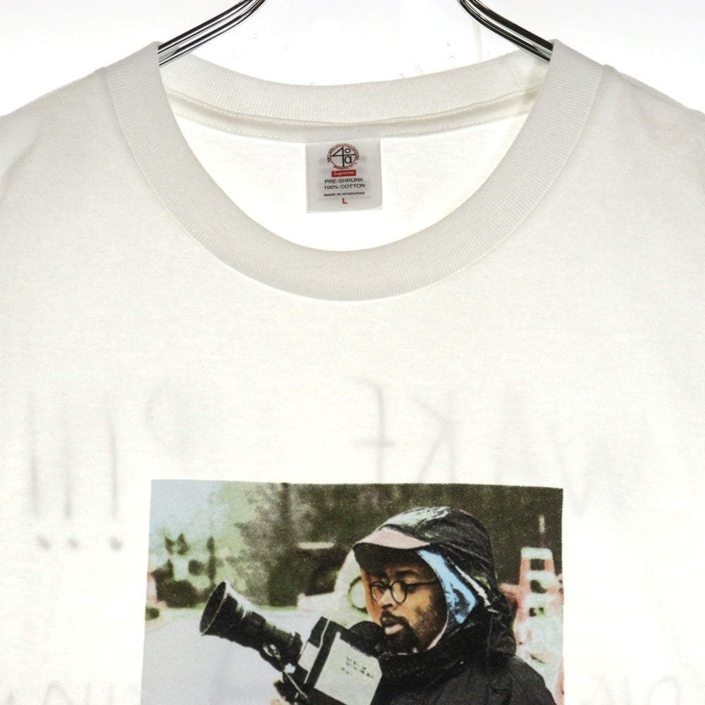 SUPREME(シュプリーム) 25SS 40 Acres Spike Tee 40エーカーズ スパイク フロントフォトプリントTシャツ 半袖クルーネックカットソー ホワイト
