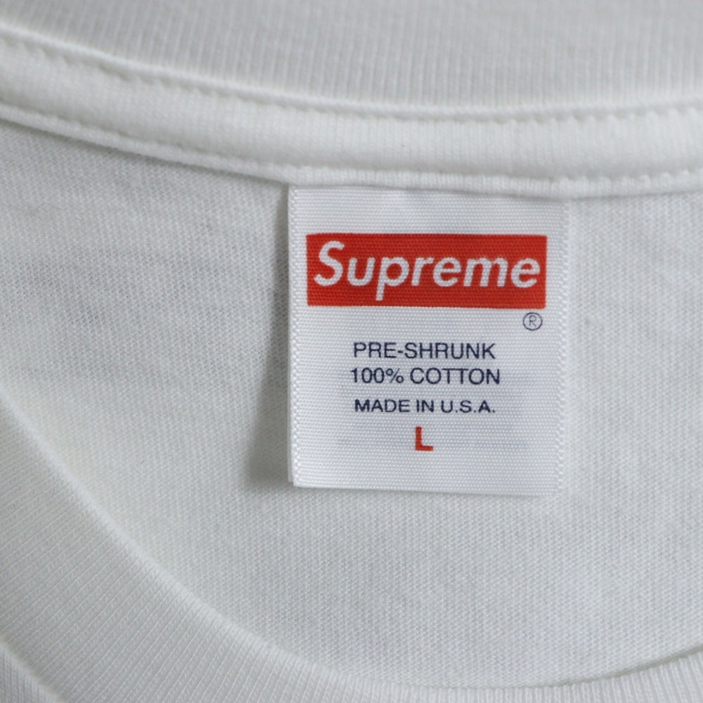 SUPREME(シュプリーム) 23AW MF Doom Tee MFドゥーム 両面プリントTシャツ 半袖クルーネックカットソー ホワイト