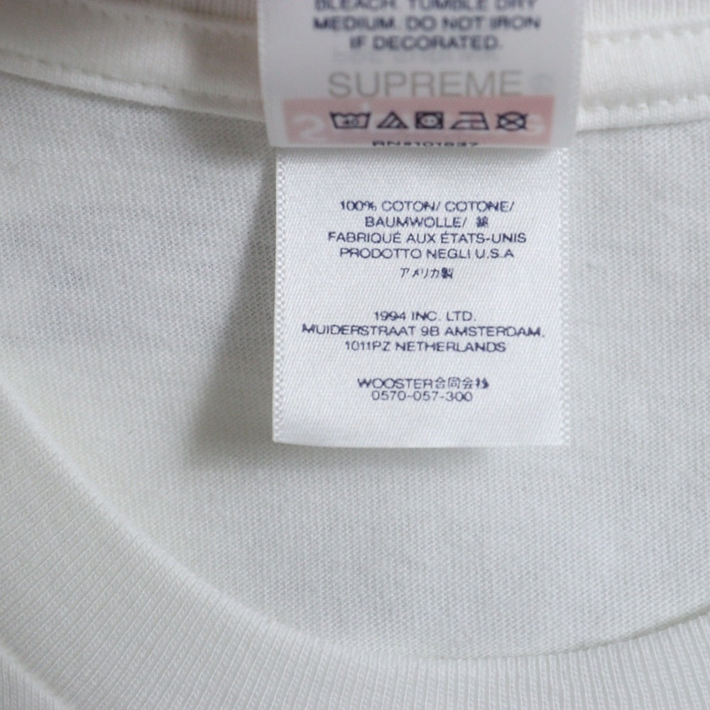 SUPREME(シュプリーム) 23AW MF Doom Tee MFドゥーム 両面プリントTシャツ 半袖クルーネックカットソー ホワイト