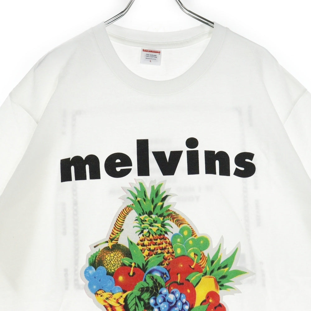 SUPREME(シュプリーム) 24SS Melvins Bullhead Tee メルヴィンス ブルヘッド プリントTシャツ 半袖クルーネックカットソー ホワイト