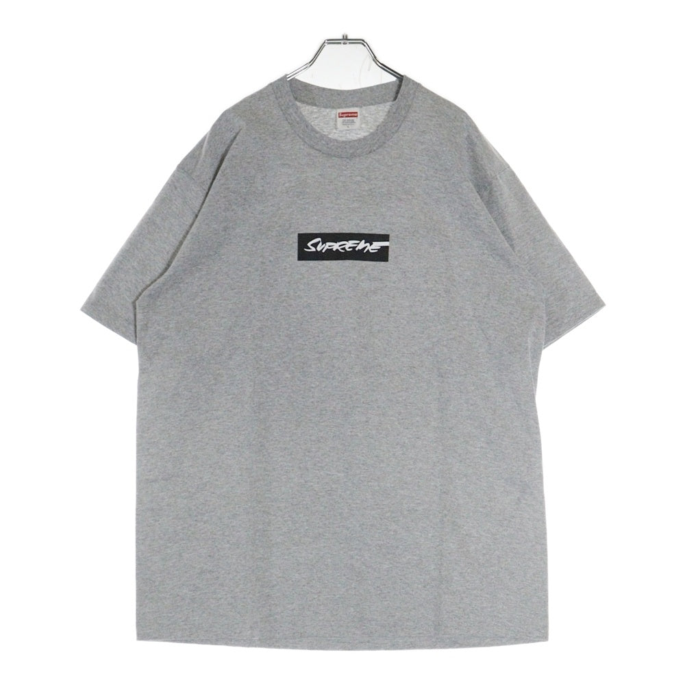 SUPREME(シュプリーム) 24SS Futura Box Logo Tee フューチュラボックスロゴプリントTシャツ 半袖クルーネックカットソー グレー
