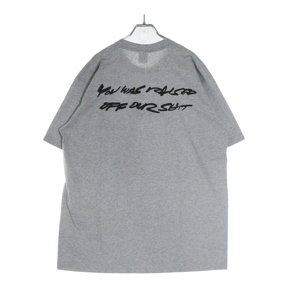 SUPREME(シュプリーム) 24SS Futura Box Logo Tee フューチュラボックスロゴプリントTシャツ 半袖クルーネックカットソー グレー