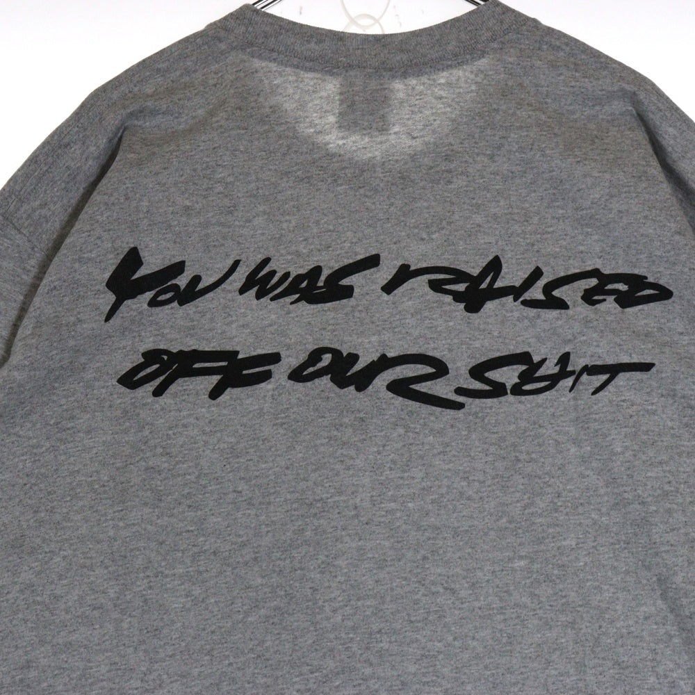 SUPREME(シュプリーム) 24SS Futura Box Logo Tee フューチュラボックスロゴプリントTシャツ 半袖クルーネックカットソー グレー
