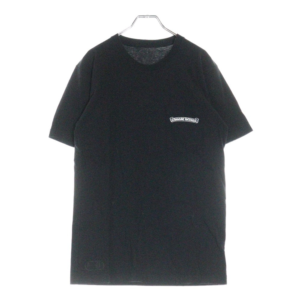 CHROME HEARTS(クロムハーツ) アーチロゴ ショートスリーブカットソー 半袖Tシャツ ブラック