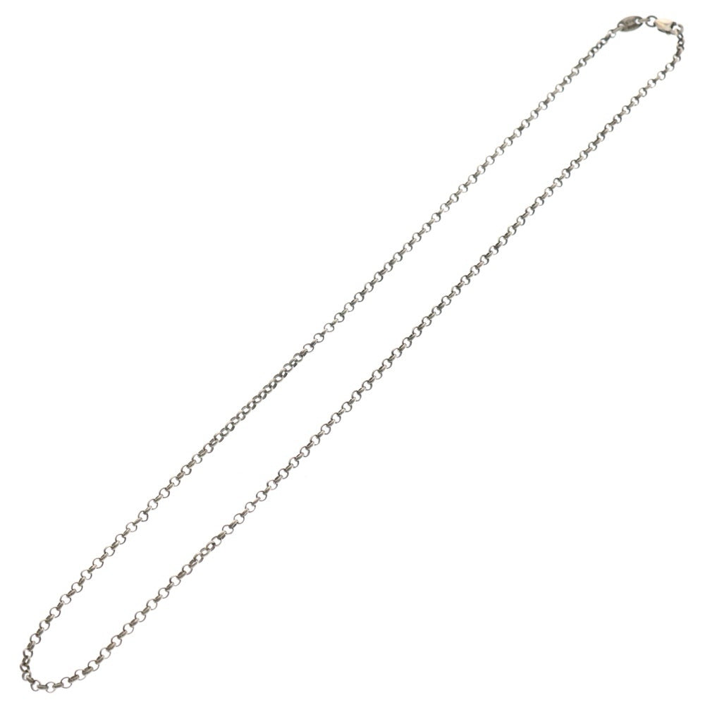 CHROME HEARTS(クロムハーツ) NECKCHAIN R18 ロールチェーンネックレス 18inch シルバー BCA083