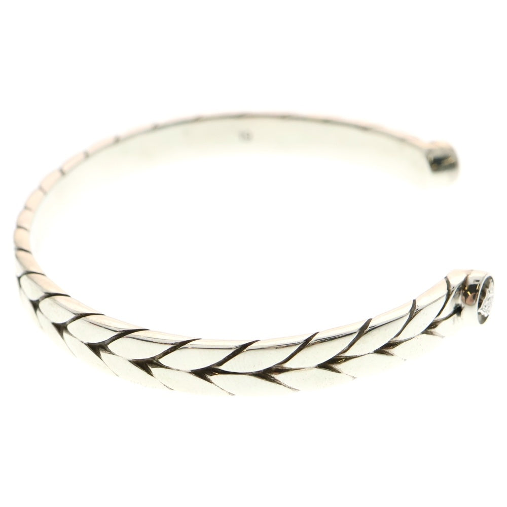 GUCCI(グッチ) インターロッキングG クレスト 19刻印 ブレスレット バングル シルバー