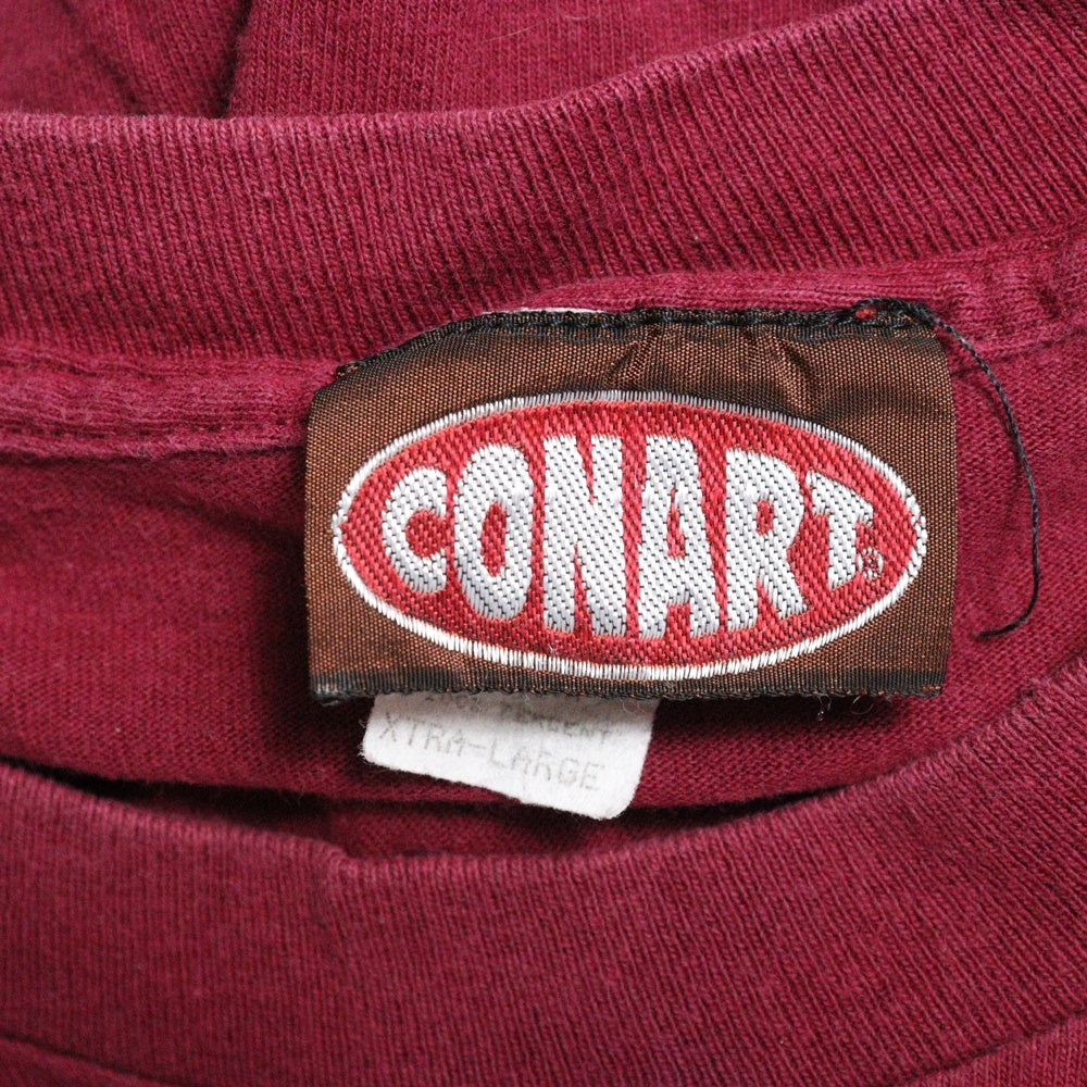 VINTAGE(ヴィンテージ) 90S VINTAGE CONART FUTURE POLICE OFFICER TEE コナート フューチュラ グラフィックプリント 半袖Tシャツ レッド