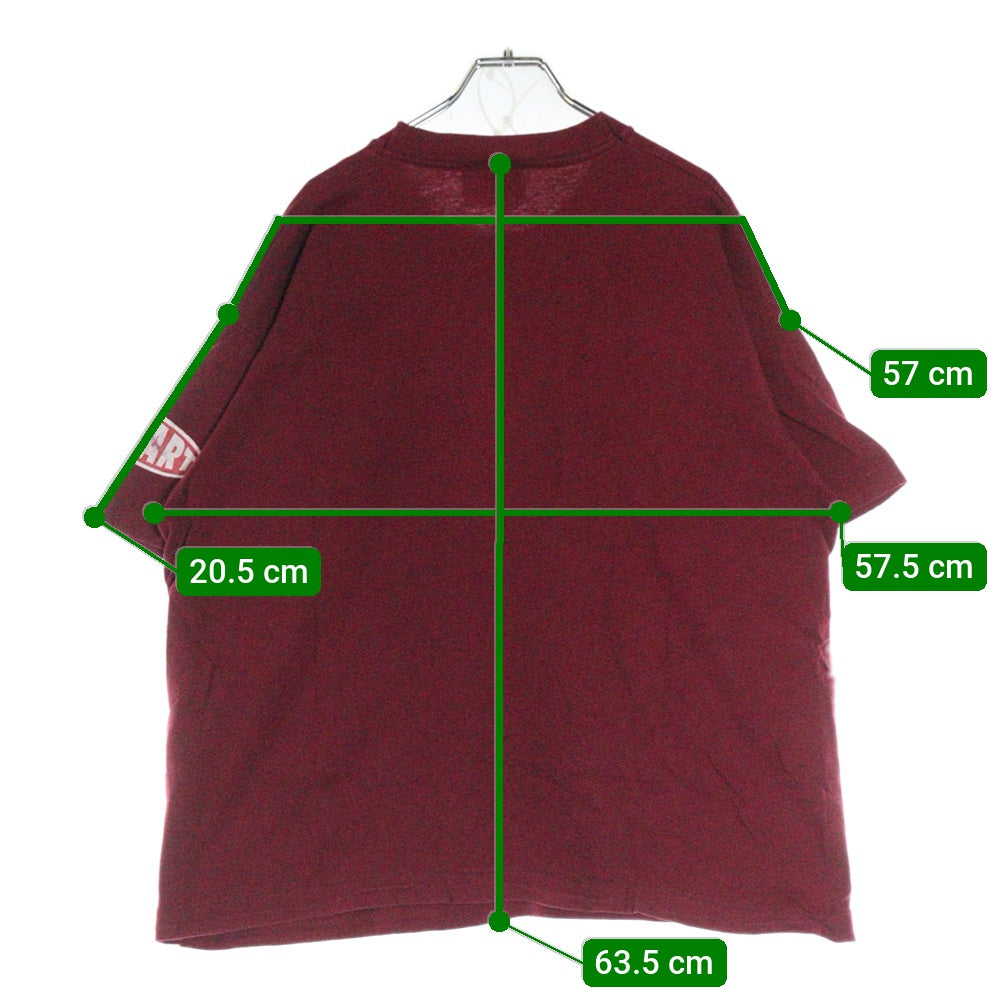 VINTAGE(ヴィンテージ) 90S VINTAGE CONART FUTURE POLICE OFFICER TEE コナート フューチュラ グラフィックプリント 半袖Tシャツ レッド