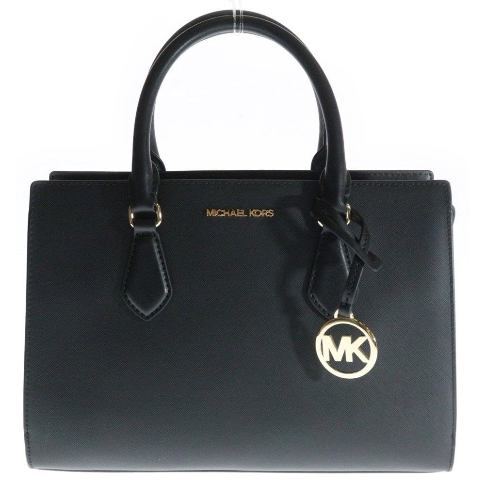 MICHAEL KORS(マイケルコース) SHEILA シェイラ 2WAY レザー トート バッグ ショルダー ブラック レディース 35S3G6HS2L