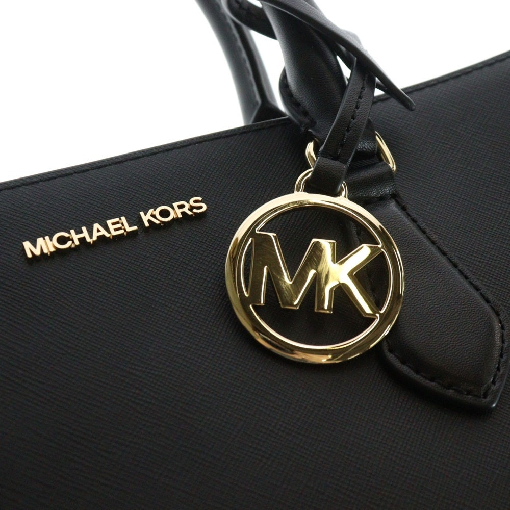 MICHAEL KORS(マイケルコース) SHEILA シェイラ 2WAY レザー トート バッグ ショルダー ブラック レディース 35S3G6HS2L