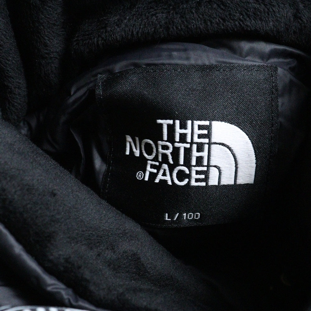 THE NORTH FACE(ザノースフェイス) NOVELTY ULTIMATE DOWN JACKET ノベルティ ユーティリティ フーデッド ダウンジャケット バンダナ 総柄 ネイビー NJ2DN63A