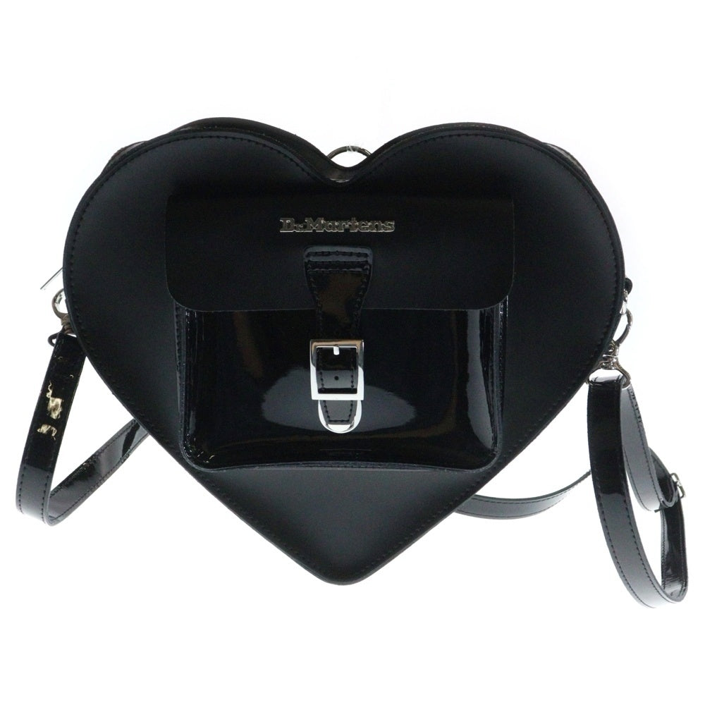 Dr.Martens(ドクターマーチン) HEART LEATHER BAG ハートレザー ショルダーバッグ レディース ブラック AC807033