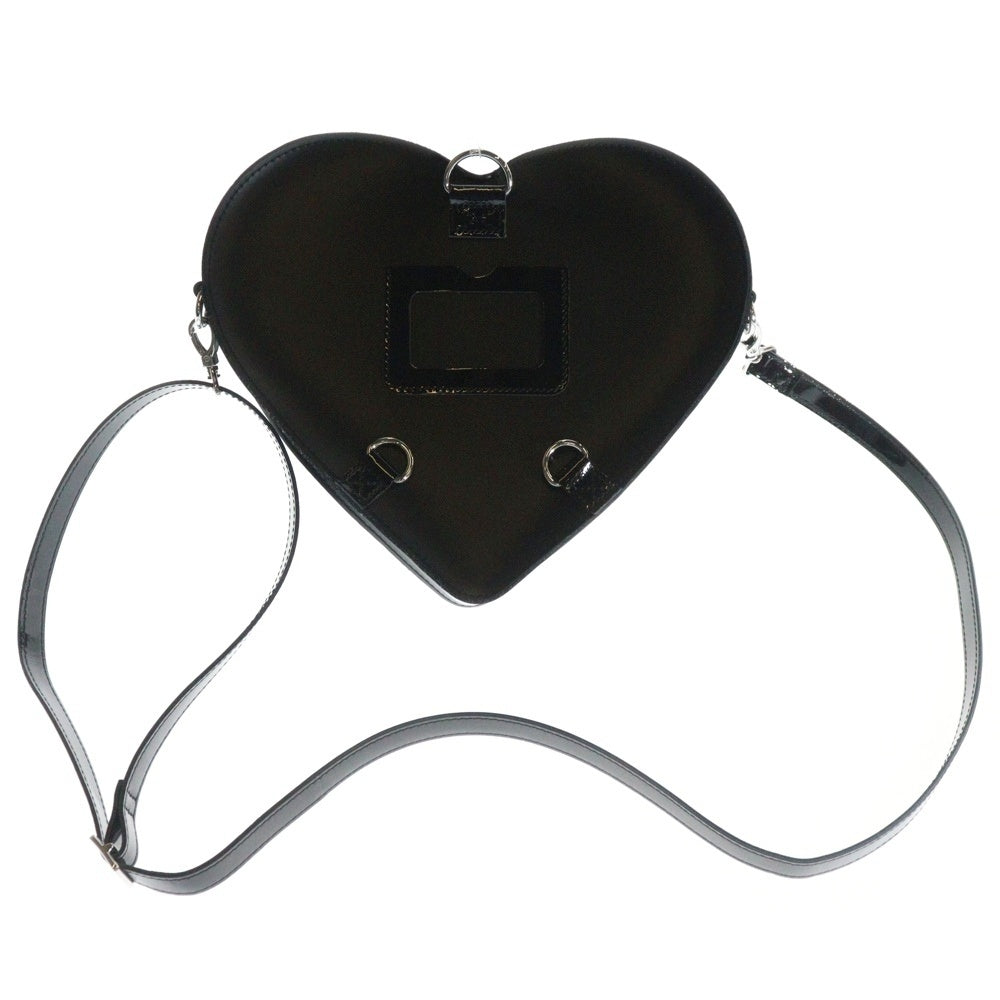 Dr.Martens(ドクターマーチン) HEART LEATHER BAG ハートレザー ショルダーバッグ レディース ブラック AC807033