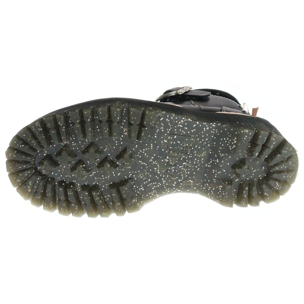 Dr.Martens(ドクターマーチン) CAITIE スタッズ レザー ハイカットブーツ レディース ブラック/ピンク
