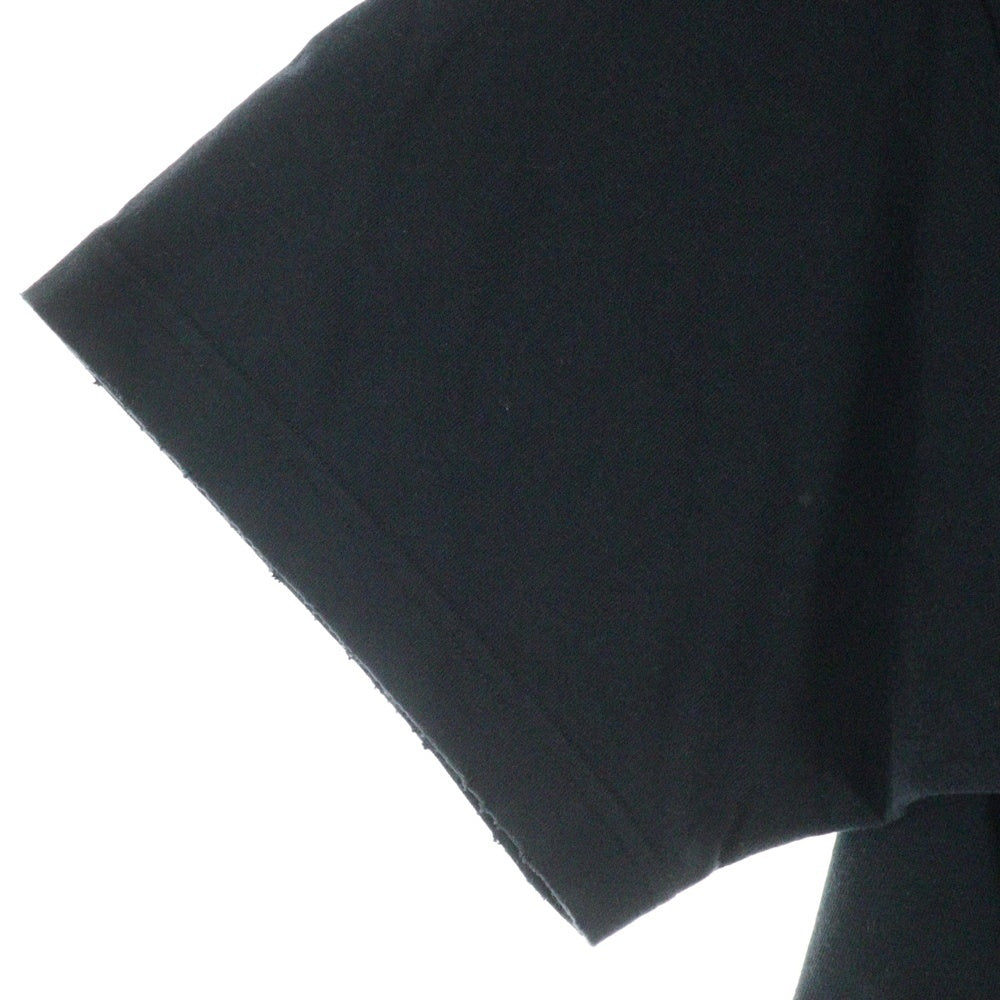 BALENCIAGA(バレンシアガ) スポーティーBロゴ クルーネック 半袖Tシャツ カットソー ブラック 681045 TLVN1