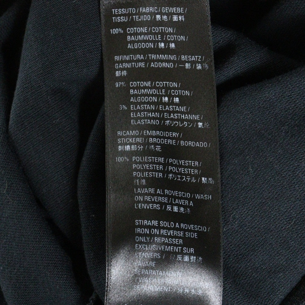 BALENCIAGA(バレンシアガ) スポーティーBロゴ クルーネック 半袖Tシャツ カットソー ブラック 681045 TLVN1