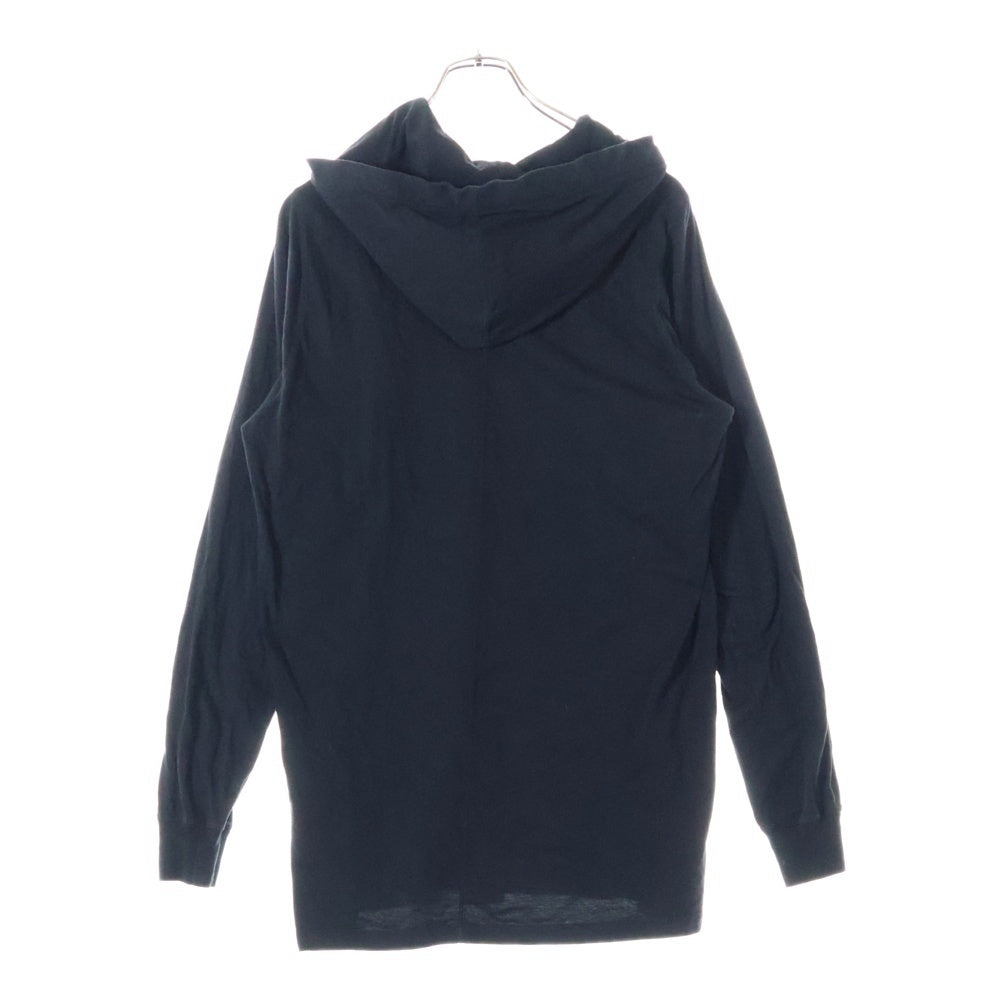 Rick Owens(リックオウエンス) 18AW PULLPVER COTTON HOODIE プルオーバー コットン パーカー ブラック RU18S5285-JA