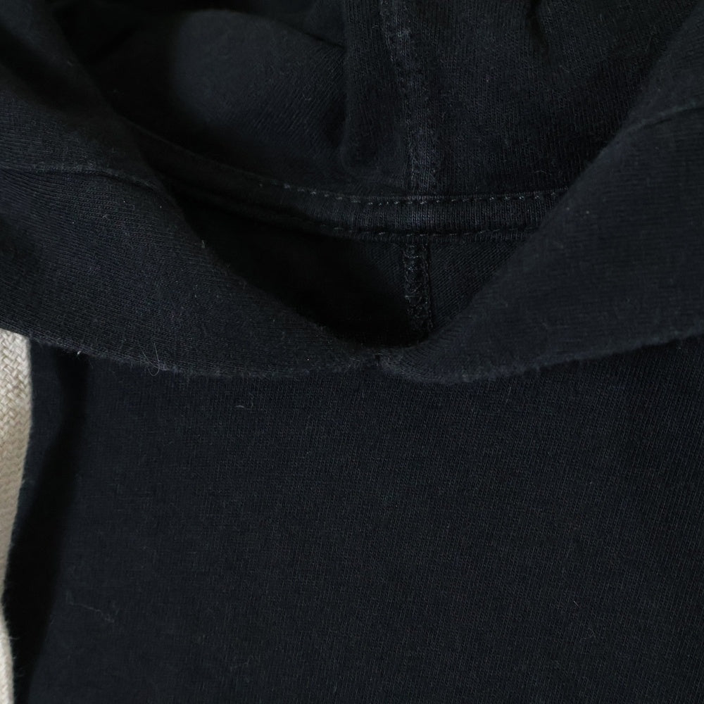 Rick Owens(リックオウエンス) 18AW PULLPVER COTTON HOODIE プルオーバー コットン パーカー ブラック RU18S5285-JA