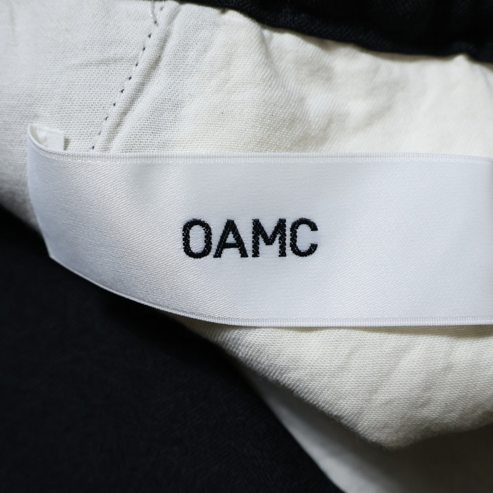 OAMC(オーエーエムシー) 24SS SPORT BASE SHORT PANTS スポーツベース ショートパンツ ブラック 24E28OAU81