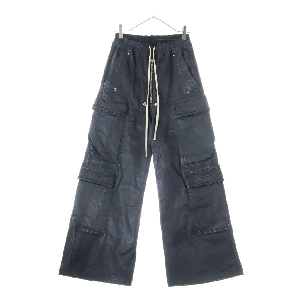 Rick Owens(リックオウエンス) 24AW DOUBLE CARGO JUMBO BELAS ダブル カーゴ ジャンボ ベラ パンツ ブラック DS02D2324-SBW