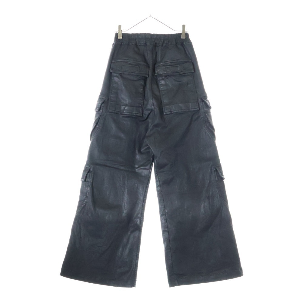 Rick Owens(リックオウエンス) 24AW DOUBLE CARGO JUMBO BELAS ダブル カーゴ ジャンボ ベラ パンツ ブラック DS02D2324-SBW