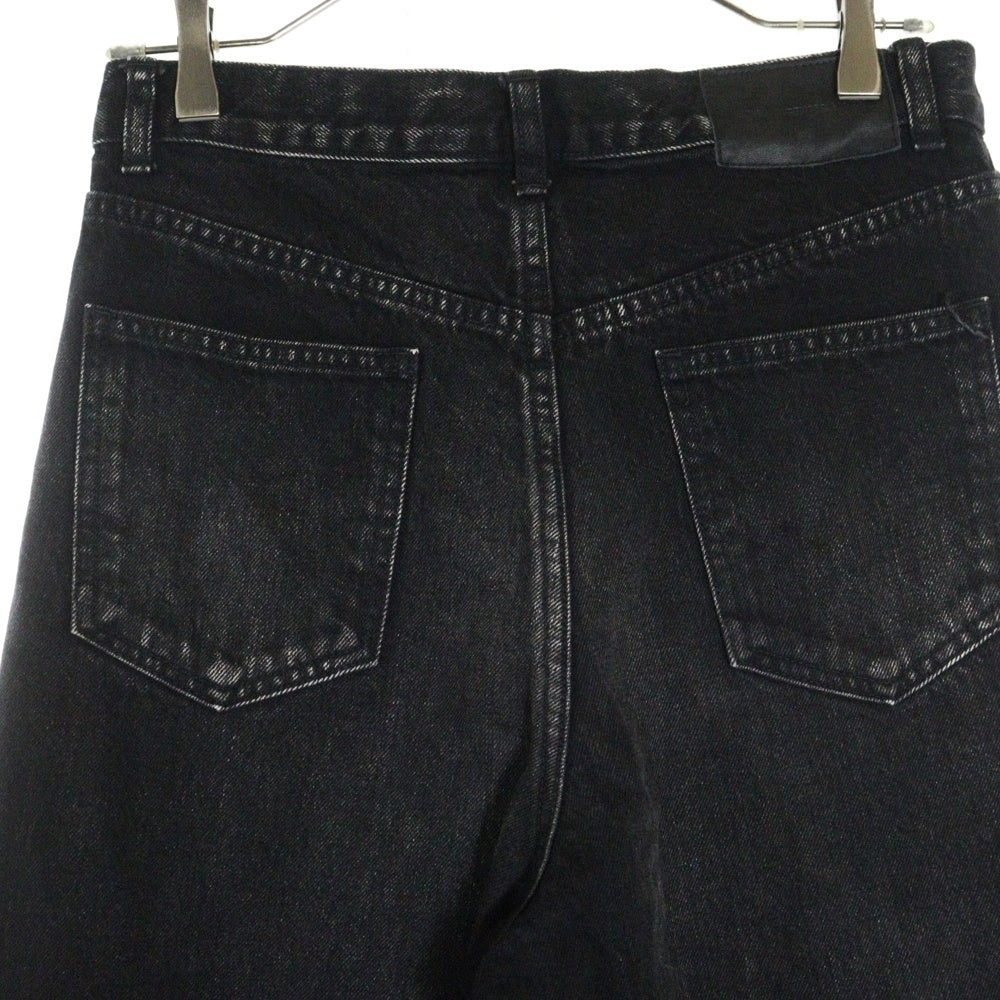 JOHN LAWRENCE SULLIVAN(ジョンローレンスサリバン) WASHED OVERSIZED DENIM PANTS ウォッシュド オーバーサイズ デニムパンツ ブラック 2A010-0325-22