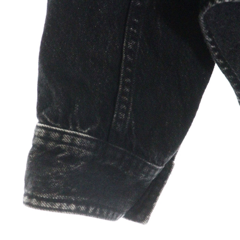 JOHN LAWRENCE SULLIVAN(ジョンローレンスサリバン) WASHED OVERSIZED DENIM SHIRT ウォッシュド オーバーサイズ デニム 長袖シャツ ブラック 3A001-0224-35